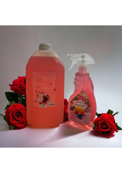 Çiçek Bahçesi Oda ve Ortam Kokusu 5 Lt Bidon + Hediye 500 ml Sprey