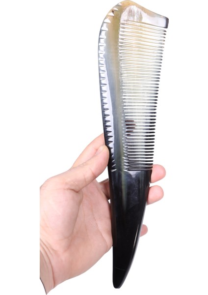 Doğal Boynuz Kemik Tarak Güçlü Dişli Saç Tarağı Hakiki El Yapımı Hediyelik modelleri