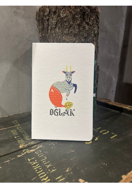Beyaz Termo Deri Defter