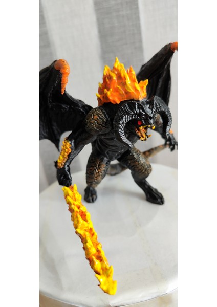 Yüzüklerin Efendisi Balrog Lotr Boyalı Figür 14 cm