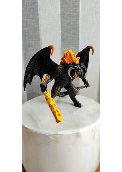 Yüzüklerin Efendisi Balrog Lotr Boyalı Figür 14 cm