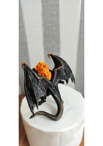 Yüzüklerin Efendisi Balrog Lotr Boyalı Figür 14 cm