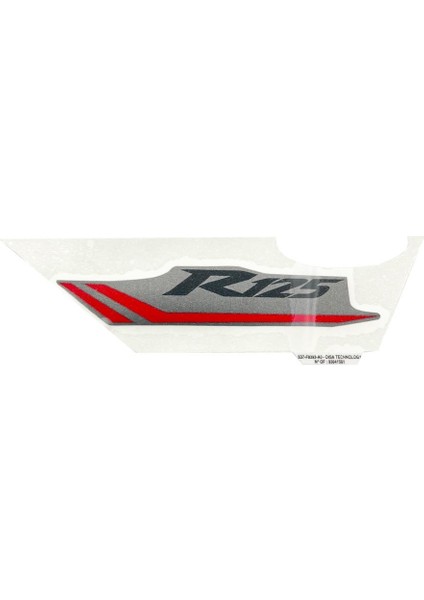 R125 Kafa Grenajı Sol Amblem (2012-2013)