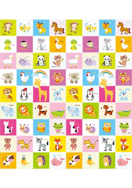 Hello My Friends - Katlanabilir - Extra Large - Çift Yönlü - Oyun Halısı ve Matı 160X180X1,5 cm (Taşıma Çantası Hediyeli) modelleri