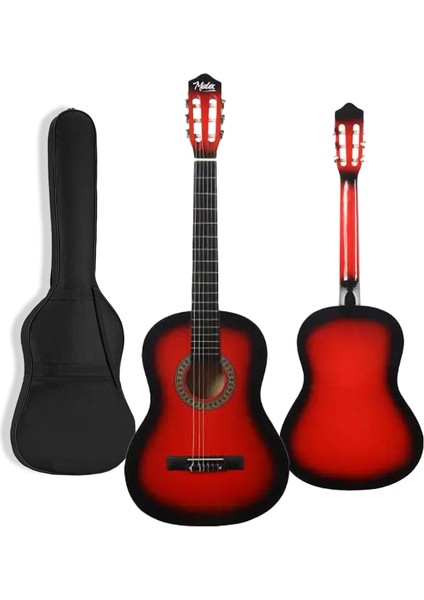 CG-36RD Kaliteli 36 İnç 3/4 Juniur Çocuk Gitarı 8-12 Yaş Arası + Çanta Askı Capo Nota Sticker Pena Metod