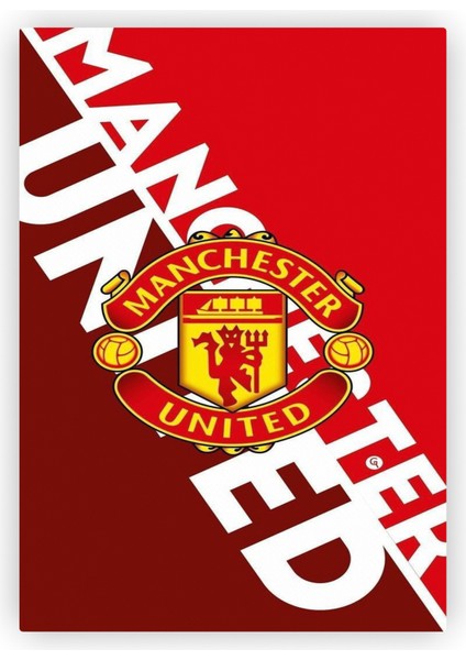 Manchester United Ahşap Poster 20x29 cm