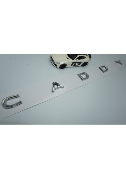 Volkswagen Caddy 2021+ Mk5 Yeni Nesil Krom Abs Bagaj Yazı Logo