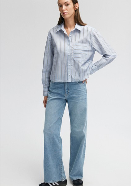 Malibu All Blue Gölgeli Indigo Mavisi Pantolon