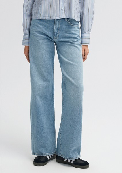 Malibu All Blue Gölgeli Indigo Mavisi Pantolon modelleri