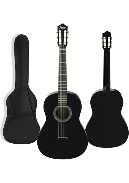 CG-270BK Siyah Klasik Gitar 4/4 Yetişkin Boy Sap Ayarlı Full Set