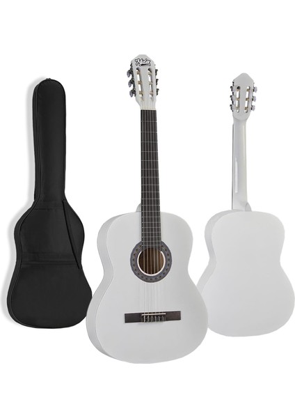 CG-270WH Beyaz Renk Klasik Gitar 4/4 Yetişkin Boy Sap Ayarlı Full Set