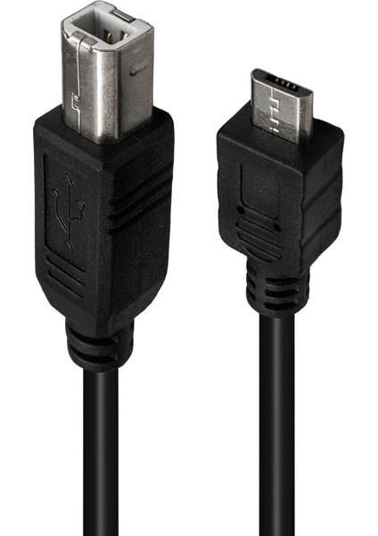 Powermaster Micro USB B 1.5 Metre Yazıcı Kablosu Android Girişli Yazıcı Kablosu