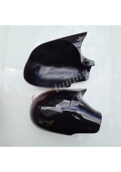 Citroen C3 Mk1 2003-2010 Yarasa Ayna Kapağı Piano Black fırsatları