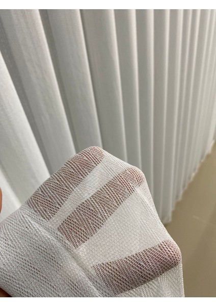 Balık Sırtı Desen Tül Perde modelleri