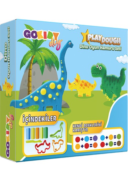 Play Dough Dino Oyun Hamuru Seti