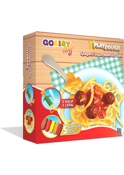 Play Dough Spagetti Oyun Hamuru Seti