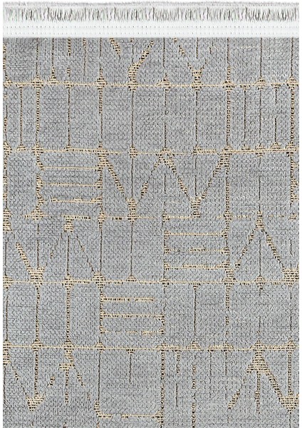 Garden 8208 Gri Yıkanabilir Kesme Yolluk Koridor Halısı Kaymaz Çocuk Odası Halı Kilim indirimleri