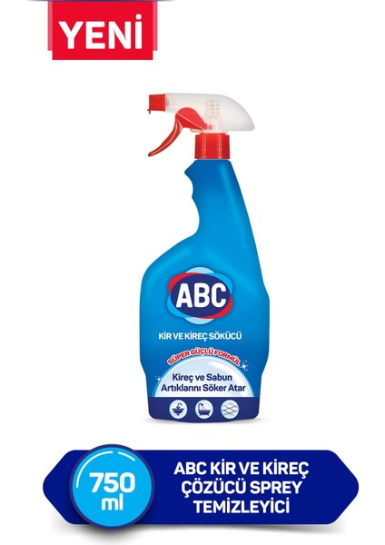 Abc Sprey Kireç Sökücü 750 ml