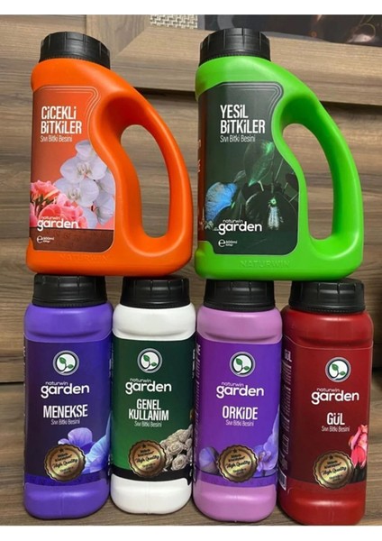 Garden Orkide Sıvı Bitki Besini Gübre 600 ml