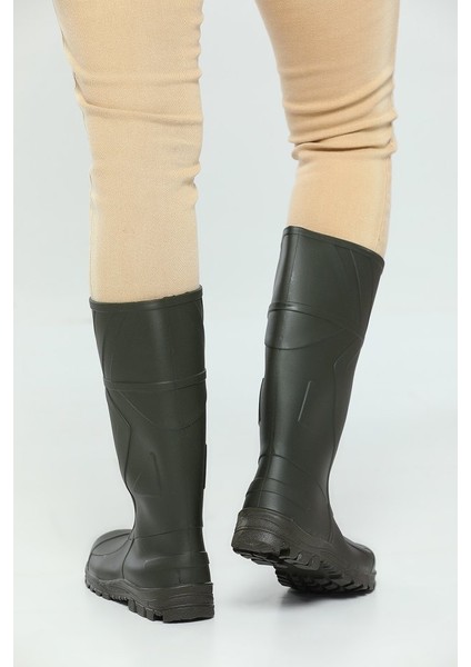 Ulaş Pvc Çizme Uzun Haki Renk Iş Çizmesi Balıkçı Inşaatçı Çizmesi Kar Botu Çakı Hediyeli modelleri