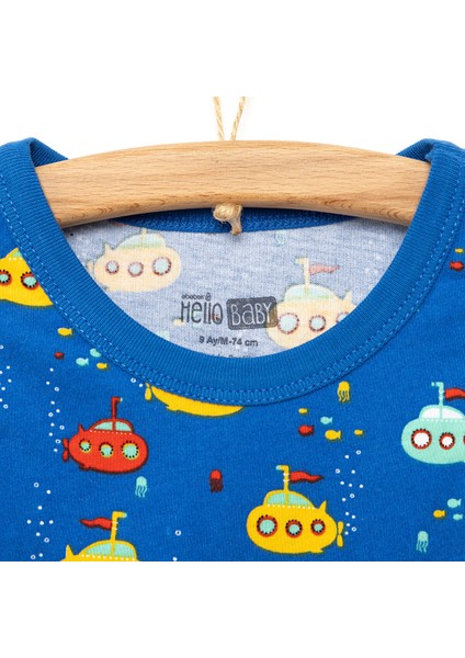 Denizaltı Baskılı Atlet Tshirt Erkek Bebek modelleri