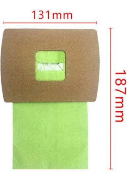 Xl Canister Buster B Temizlikçi Temizleyici Kağıt Torba 8'li Paket Için Vakum Torbası Değiştirme (Yurt Dışından)