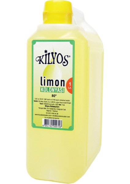 Limon Kolonyası 1 Lt