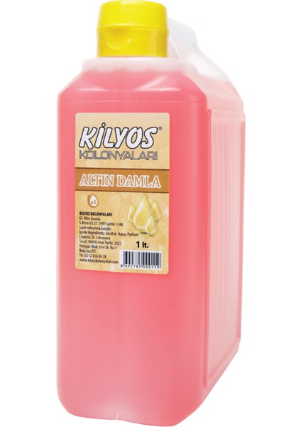 Altın Damla Kolonyası 1 Lt