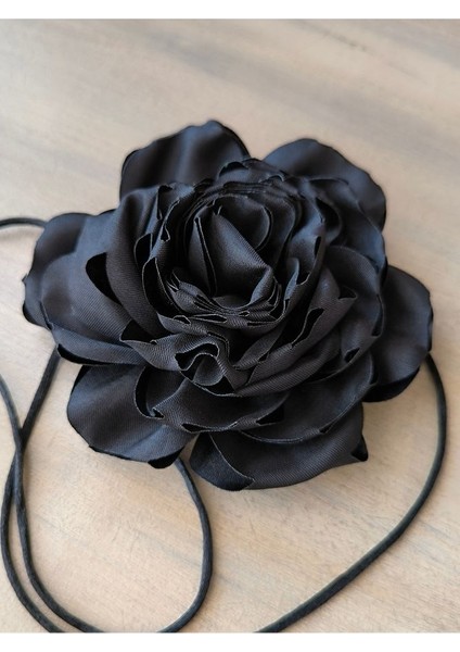 Kolye/çift Katlı Kumaş Çiçek Kolye (Bk7 ) fiyatları