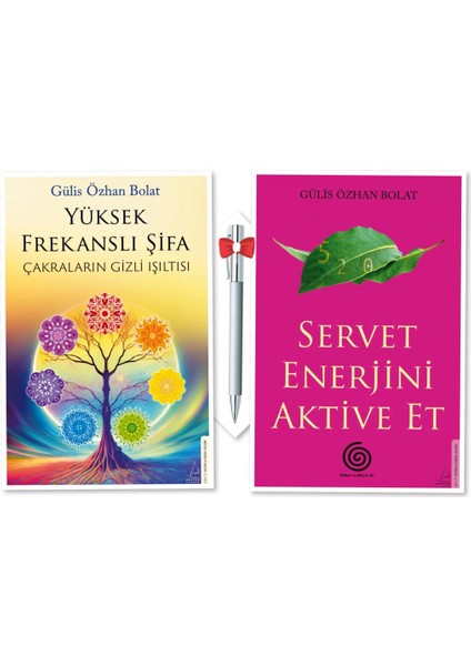 Yüksek Frekanslı Şifa - Servet Enerjini Aktive Et - 2 Kitap -Gülis Özhan Polat + Caprice Kalem