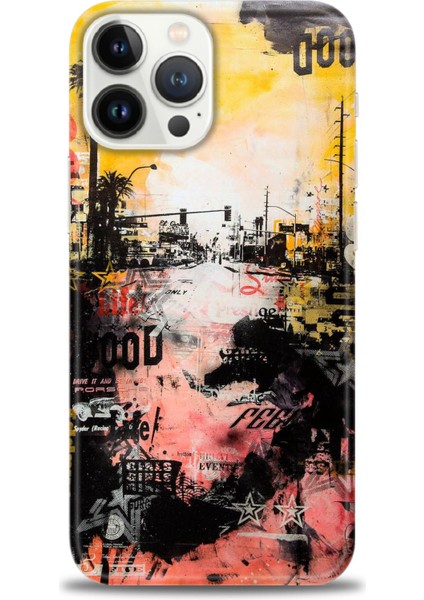 iPhone 13 Pro Max Kılıf Hd Baskılı - Karışık Baskı