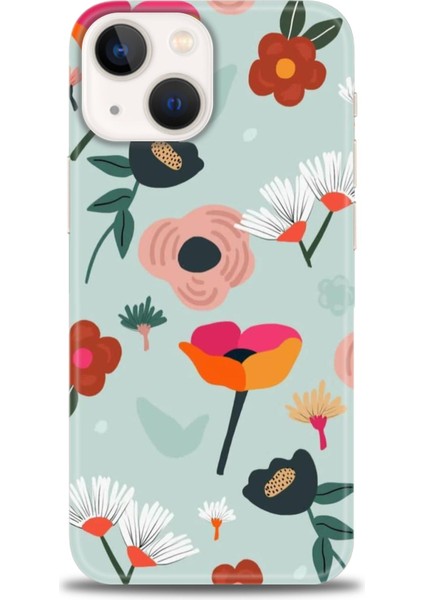Iphone 15 Kılıf Hd Baskılı - Çiçekli Dallar
