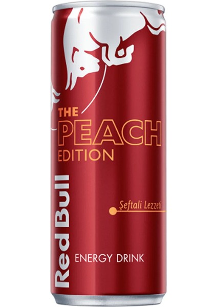 Red Bull The Peach Edition Enerji Içeceği 250 ml x 12 Adet