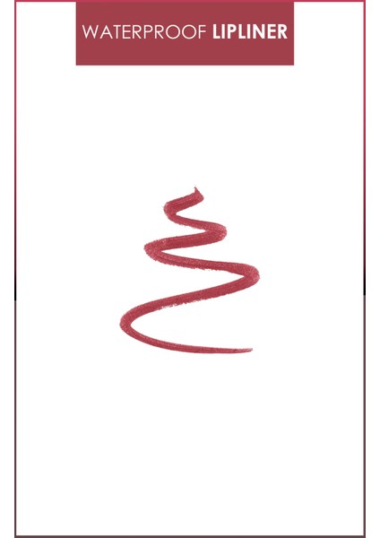 Waterproof Lipliner / Suyadayanıklı Dudak Kalemi modelleri