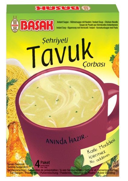 Çabuk Çorba Şehriyeli Tavuk 20 gr x 24 Adet