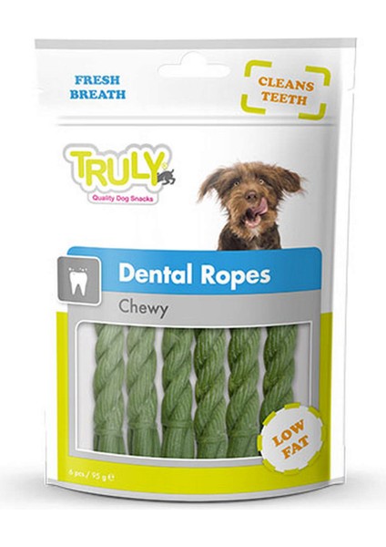 Yumuşak Köpek Ödülü Dental Ropes 95 gr