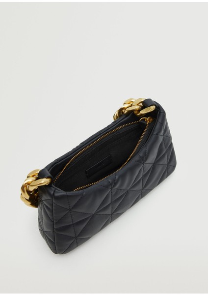 Kapitone Zincir Çanta