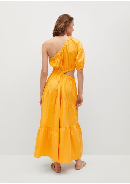 Havalandırmalı Pamuklu Elbise