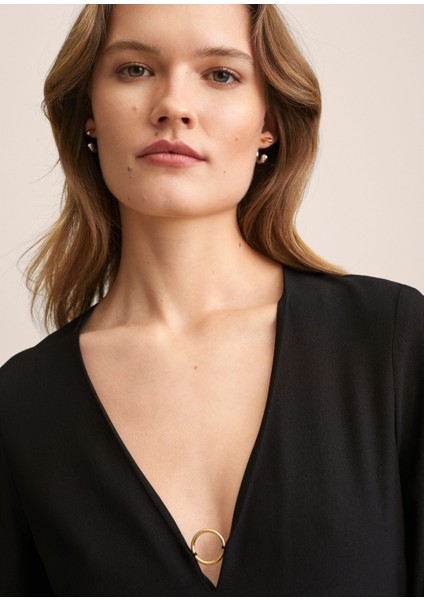 Metalik Aplikeli Akışkan Tulum fiyatları