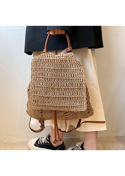 Sırt Çantası Hasır Çanta-Yeni Sırt Çantası Cafe (Yurt Dışından) indirimleri