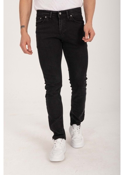 Koyu Füme Regular Fit Erkek Kot Pantolon modelleri