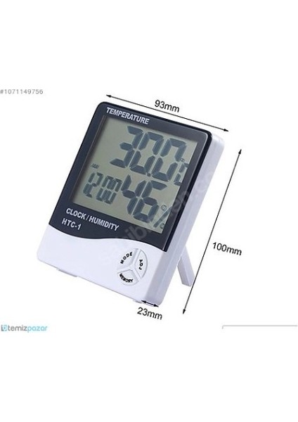 Dijital Termometre Oda Isı Sıcaklık ve Nem Ölçer modelleri