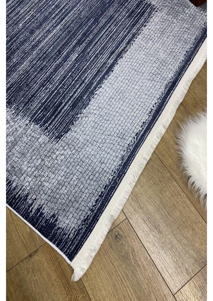 Yeni Model Modern Halı ve Yolluk Dokuma Taban Yıkanabilir Kaymaz Halı Ipeksi-60