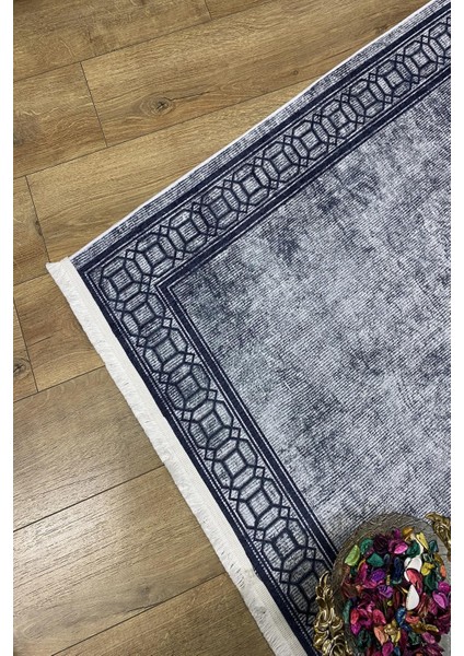 Yeni Model Modern Halı ve Yolluk Dokuma Taban Yıkanabilir Kaymaz Halı Ipeksi-69
