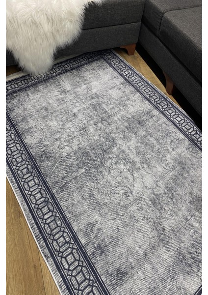 Yeni Model Modern Halı ve Yolluk Dokuma Taban Yıkanabilir Kaymaz Halı Ipeksi-69