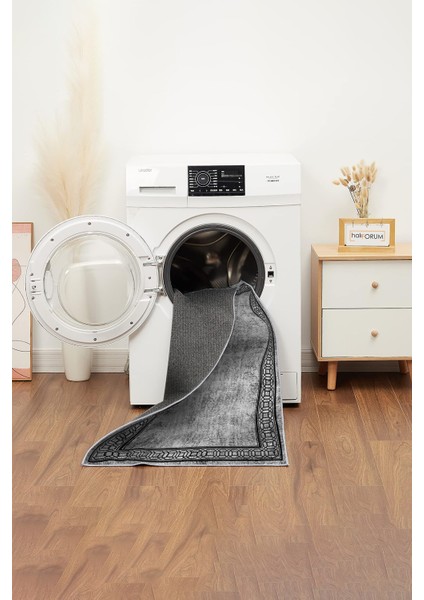 Yeni Model Modern Halı ve Yolluk Dokuma Taban Yıkanabilir Kaymaz Halı Ipeksi-69