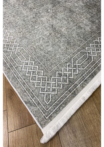 Yeni Model Modern Halı ve Yolluk Dokuma Taban Yıkanabilir Kaymaz Halı Ipeksi-80
