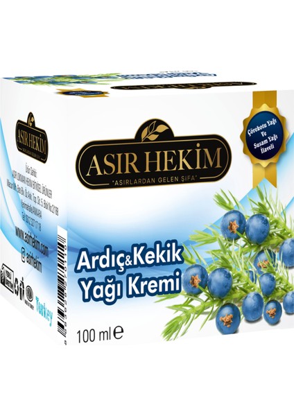 Asır Hekim Ardıç & Kekik Yağı Kremi 100 ml