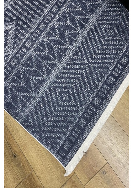 Yeni Model Modern Halı ve Yolluk Dokuma Taban Yıkanabilir Kaymaz Halı Ipeksi-67