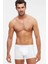 Tight Pamuklu 2'li Erkek Boxer - Beyaz 2